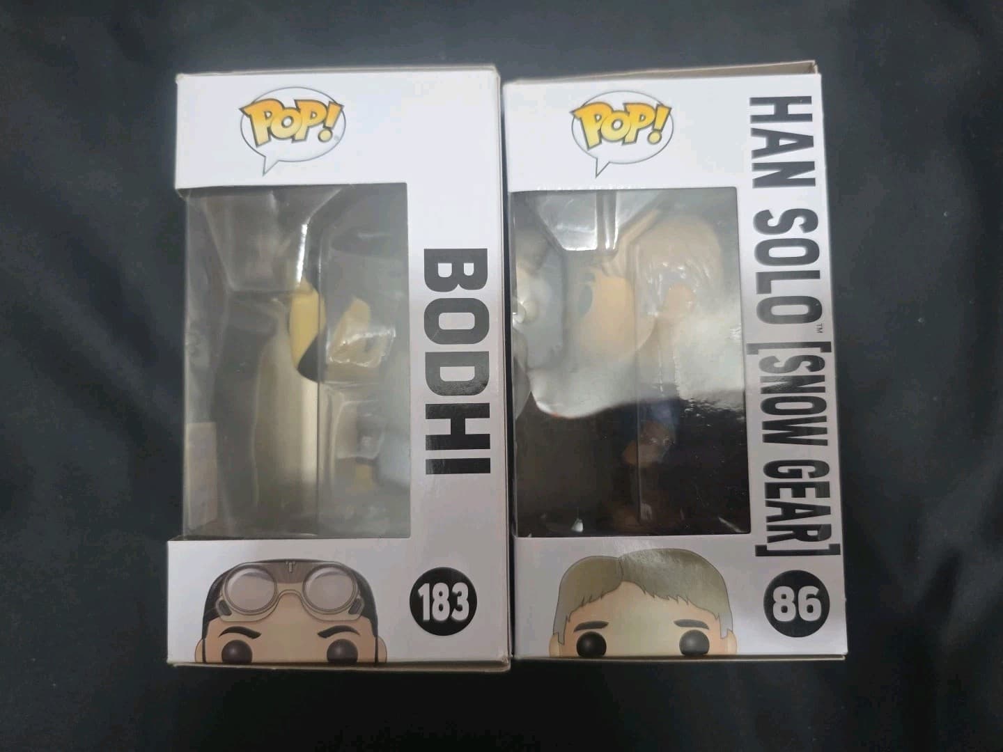 Funko Pop Bundles! Star Wars - Bodhi #183 And Han Solo#86 - Thumbnail 4