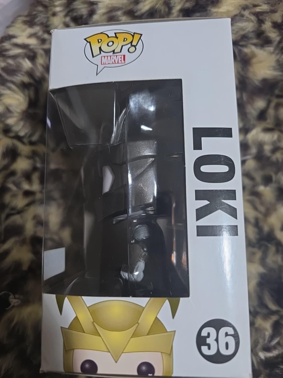 Funko Pop! Vinyl: Marvel - Loki (Helmet) (Black and White) - Hot Topic (HT)... - Thumbnail 2