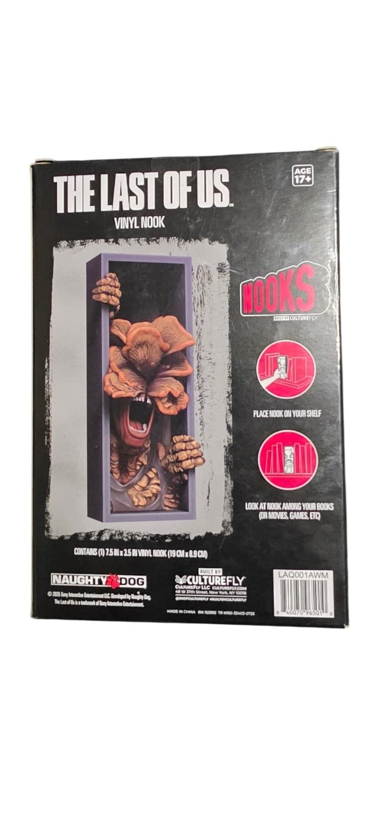 NOOKS The Last of Us Clicker Vinyl Nook Culturefly, New And sealed! - Thumbnail 3