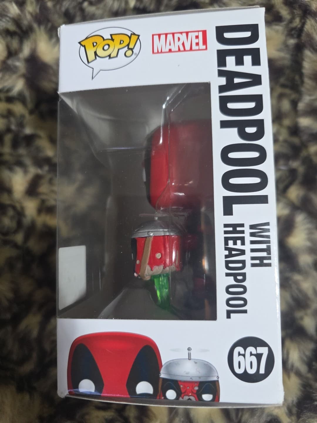Funko POP! Marvel Deadpool with Headpool #667 Vinyl Figure - Thumbnail 2