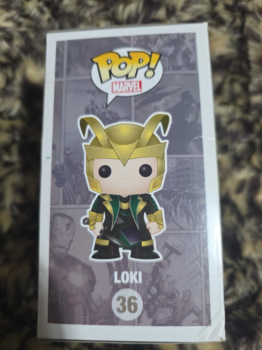 Funko Pop! Vinyl: Marvel - Loki (Helmet) (Black and White) - Hot Topic (HT)... - Thumbnail 4