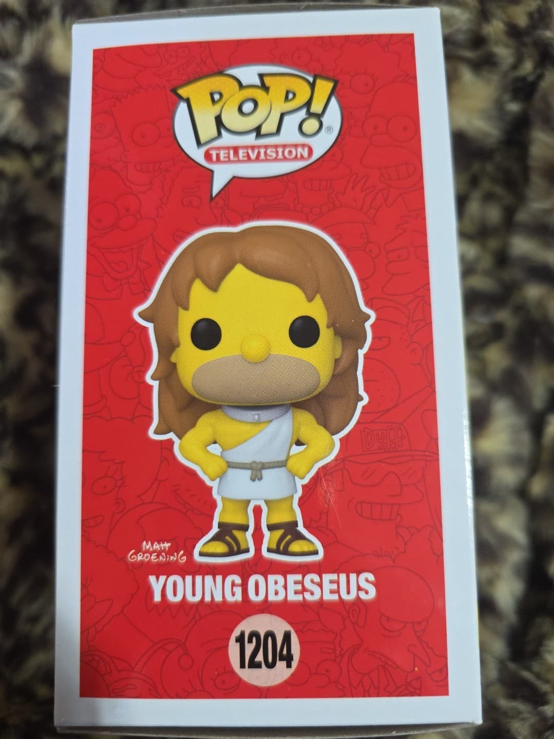 Funko Pop! Vinyl: The Simpsons - Young Obeseus - Amazon (Exclusive) #1204 - Thumbnail 4