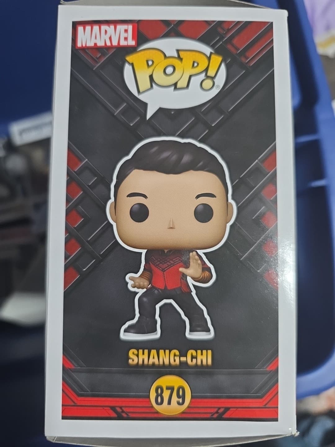 Funko POP! Shang-Chi #879 Marvel Collector Corps Exclusive Ten Rings Nonmint Box - Thumbnail 4