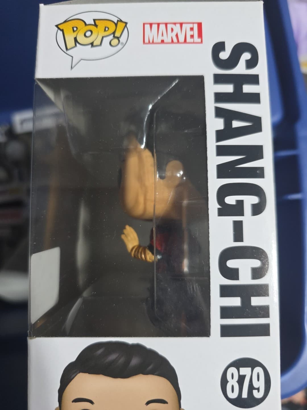 Funko POP! Shang-Chi #879 Marvel Collector Corps Exclusive Ten Rings Nonmint Box - Thumbnail 2