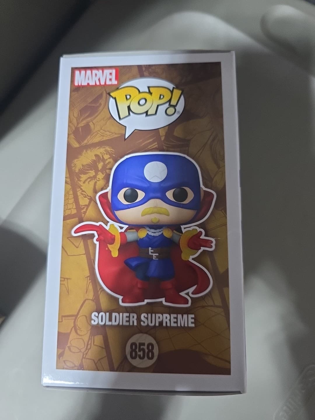 Funko Pop! Vinyl: Marvel - Soldier Supreme (Glows in the Dark) - Amazon... - Thumbnail 4