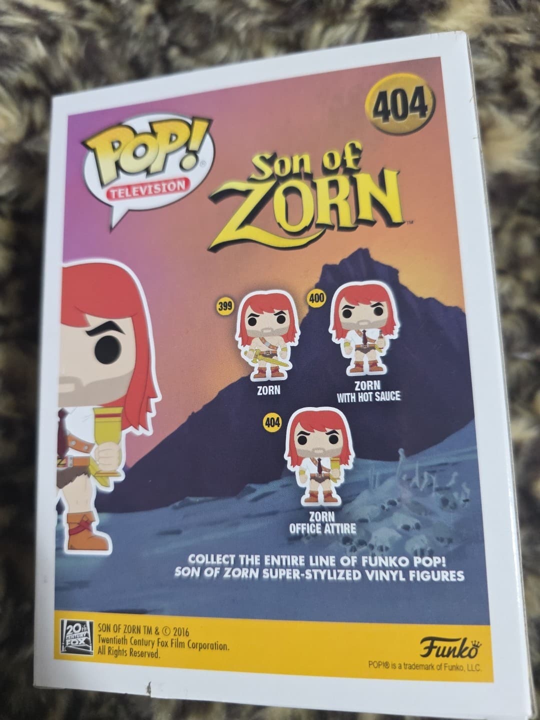 Funko Pop! Vinyl: Zorn Office Attire - Hot Topic (HT) (Exclusive) #404 - Thumbnail 3