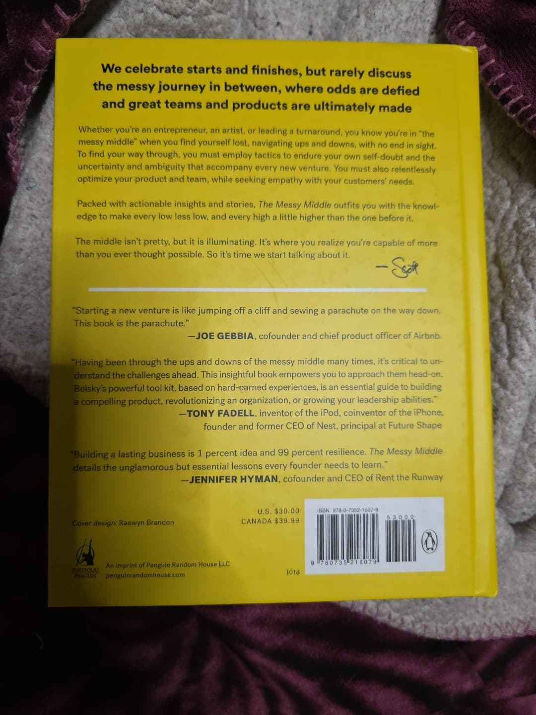 The Messy Middle By: Scott Belsky - Thumbnail 2
