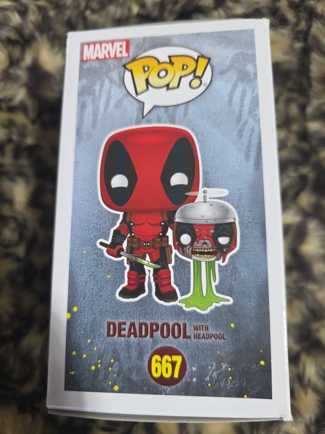 Funko POP! Marvel Deadpool with Headpool #667 Vinyl Figure - Thumbnail 4