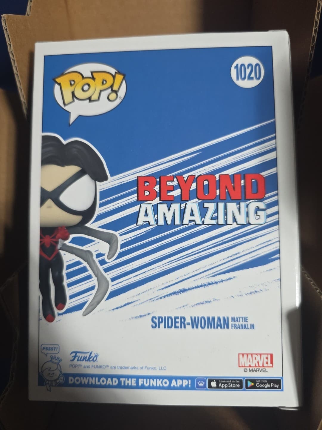 Funko Pop! Vinyl: Marvel - Spider-Woman (Mattie Franklin) - Amazon... - Thumbnail 3
