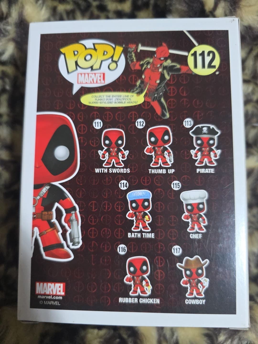 Funko Pop! Vinyl: Marvel - Deadpool (Thumbs Up) #112 - Thumbnail 3