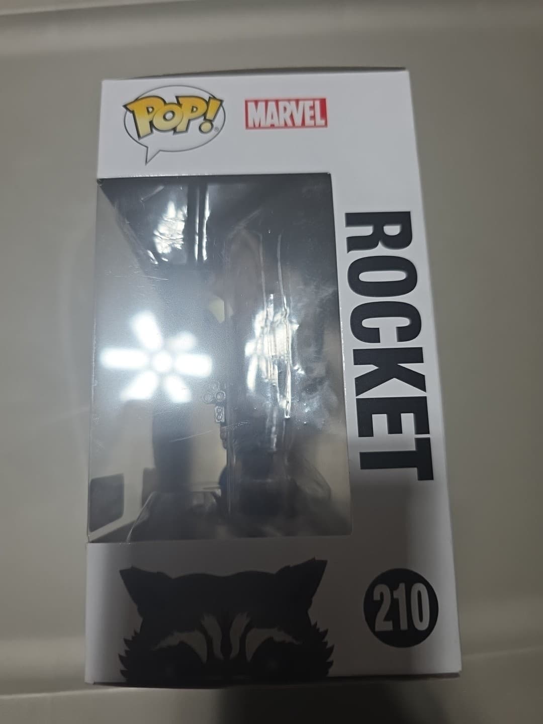 Funko Pop! Vinyl: Marvel - Rocket Raccoon - GameStop (Exclusive) #210 - Thumbnail 2