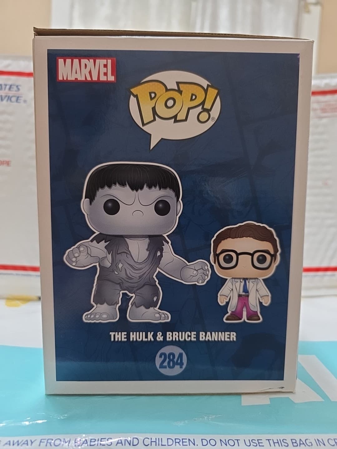 Funko Pop! Vinyl Super 6 in: Marvel - The Hulk & Bruce Banner - Marvel Collector - Thumbnail 2