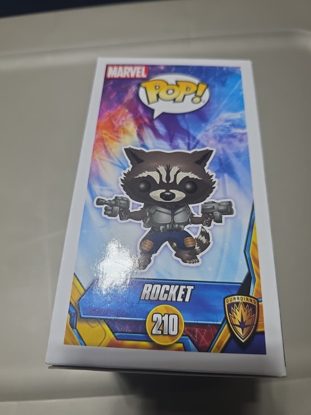 Funko Pop! Vinyl: Marvel - Rocket Raccoon - GameStop (Exclusive) #210 - Thumbnail 4