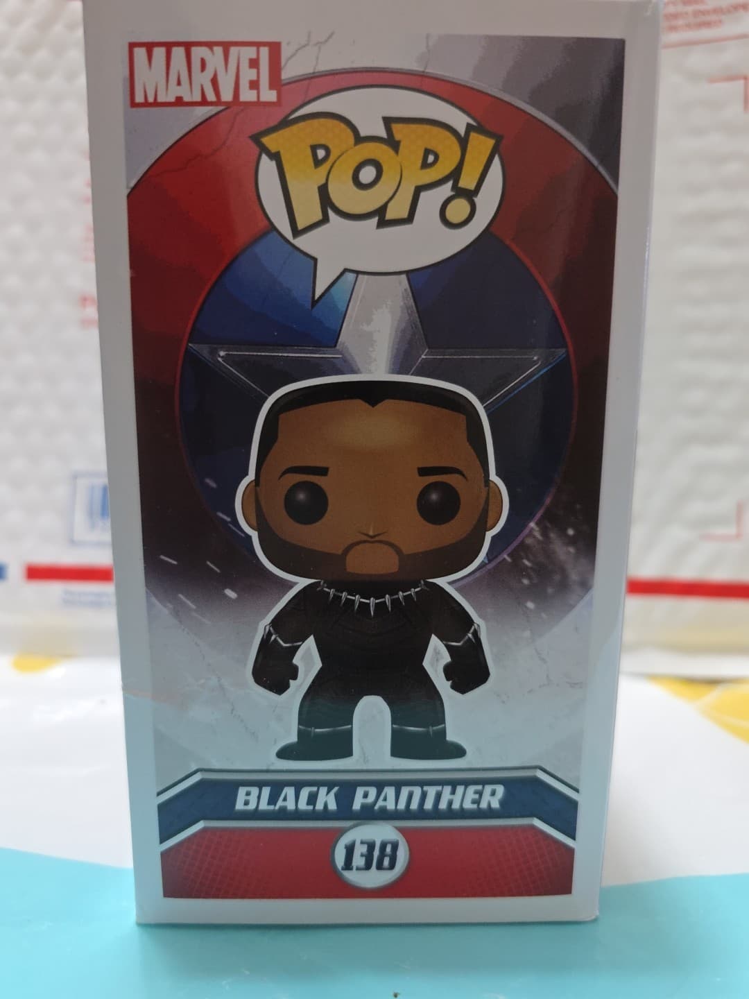 Funko Pop Black Panther Unmasked #138 Walgreens Exclusive - Thumbnail 2