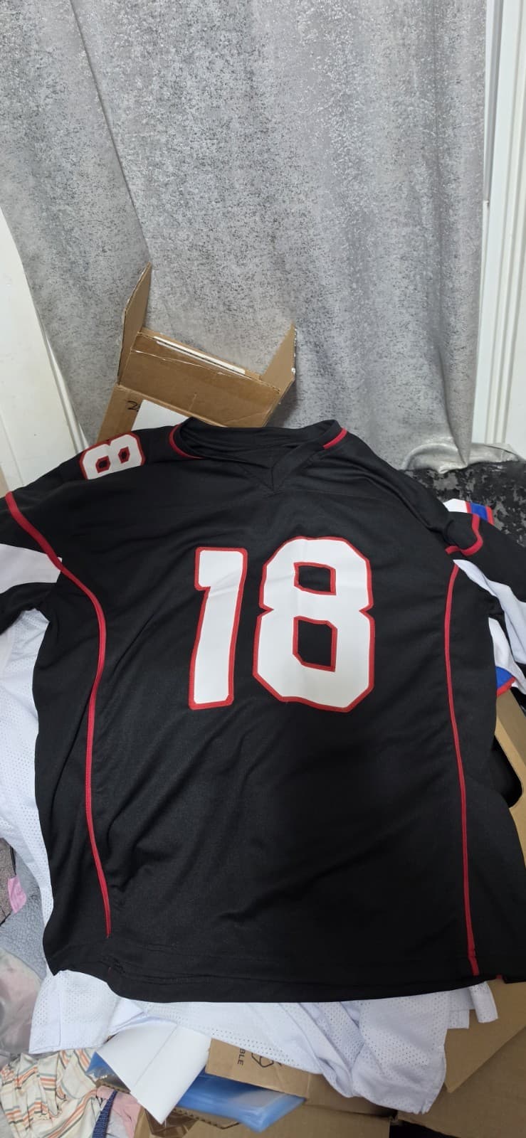 Arizona Cardinals BJ Ojulari Arizona Black Football Jersey Auto JSA COA - Thumbnail 5
