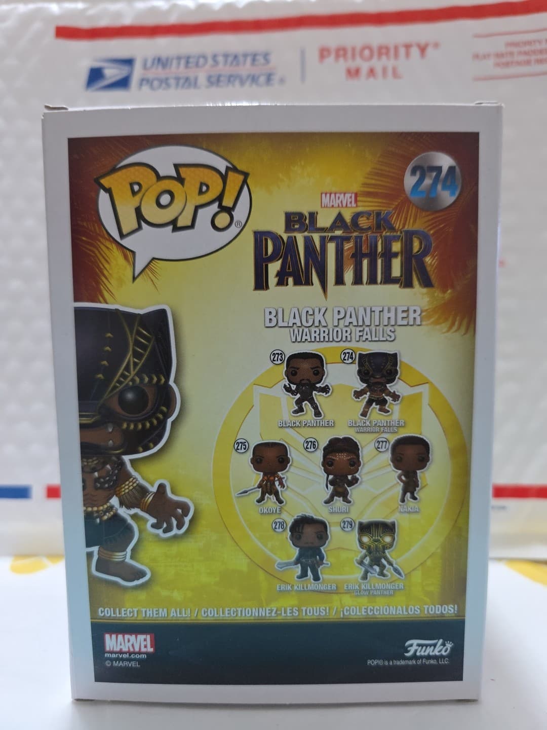 Funko Pop! Vinyl: Marvel - Black Panther (Waterfall Warrior) #274 - Thumbnail 3