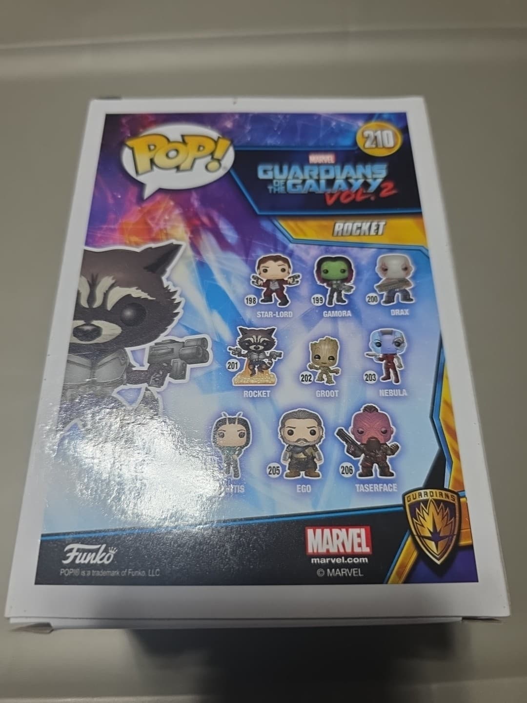 Funko Pop! Vinyl: Marvel - Rocket Raccoon - GameStop (Exclusive) #210 - Thumbnail 3