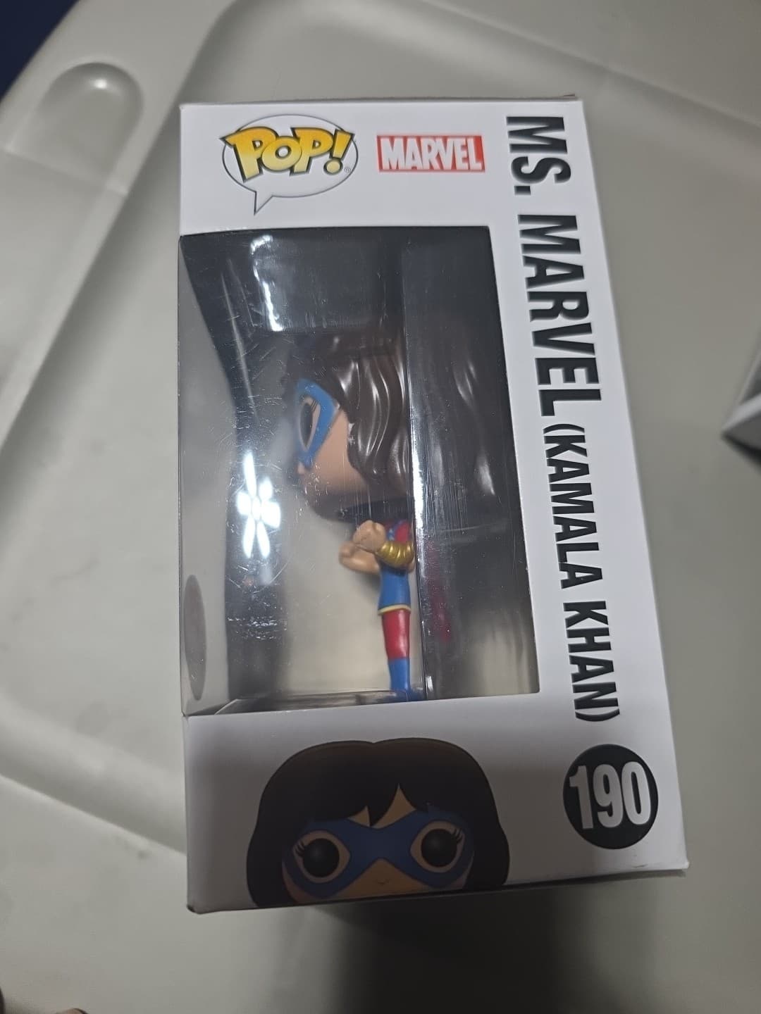 Funko Pop! Vinyl: Marvel - Ms. Marvel (Kamala Khan) - Walgreens (Exclusive) #190 - Thumbnail 2
