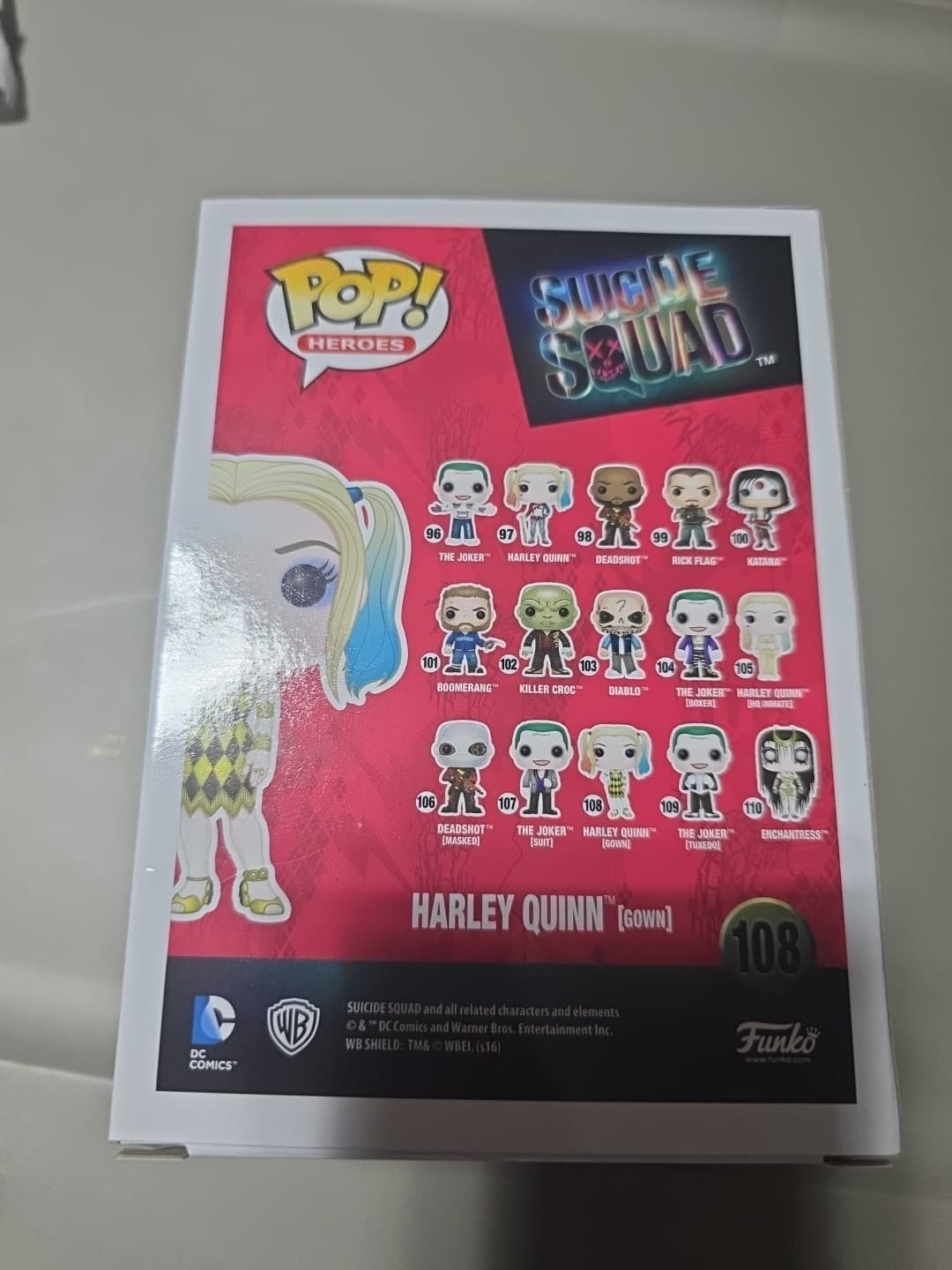 Funko Pop! Vinyl: DC Universe - Harley Quinn - Hot Topic (Exclusive) #108 - Thumbnail 3