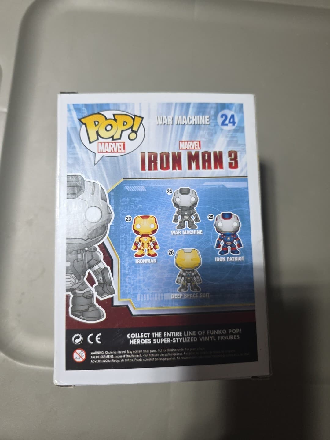 Funko Pop! Vinyl: Marvel - War Machine #24 - Thumbnail 3