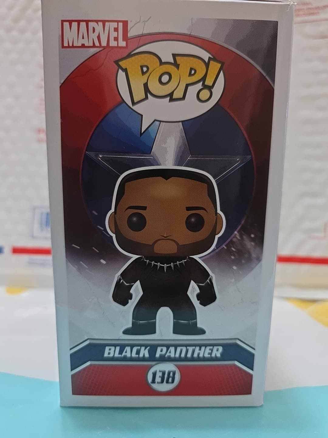 Funko Pop Black Panther Unmasked #138 Walgreens Exclusive - Thumbnail 3