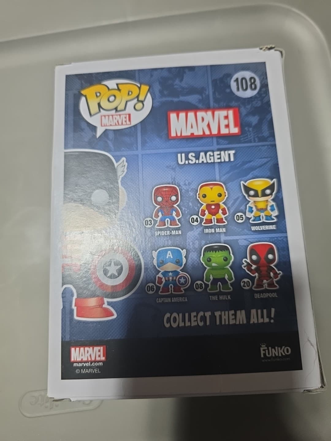 Funko Pop! Vinyl: Marvel - U.S. Agent - L.A. Comic Con (Exclusive) #108 - Thumbnail 3