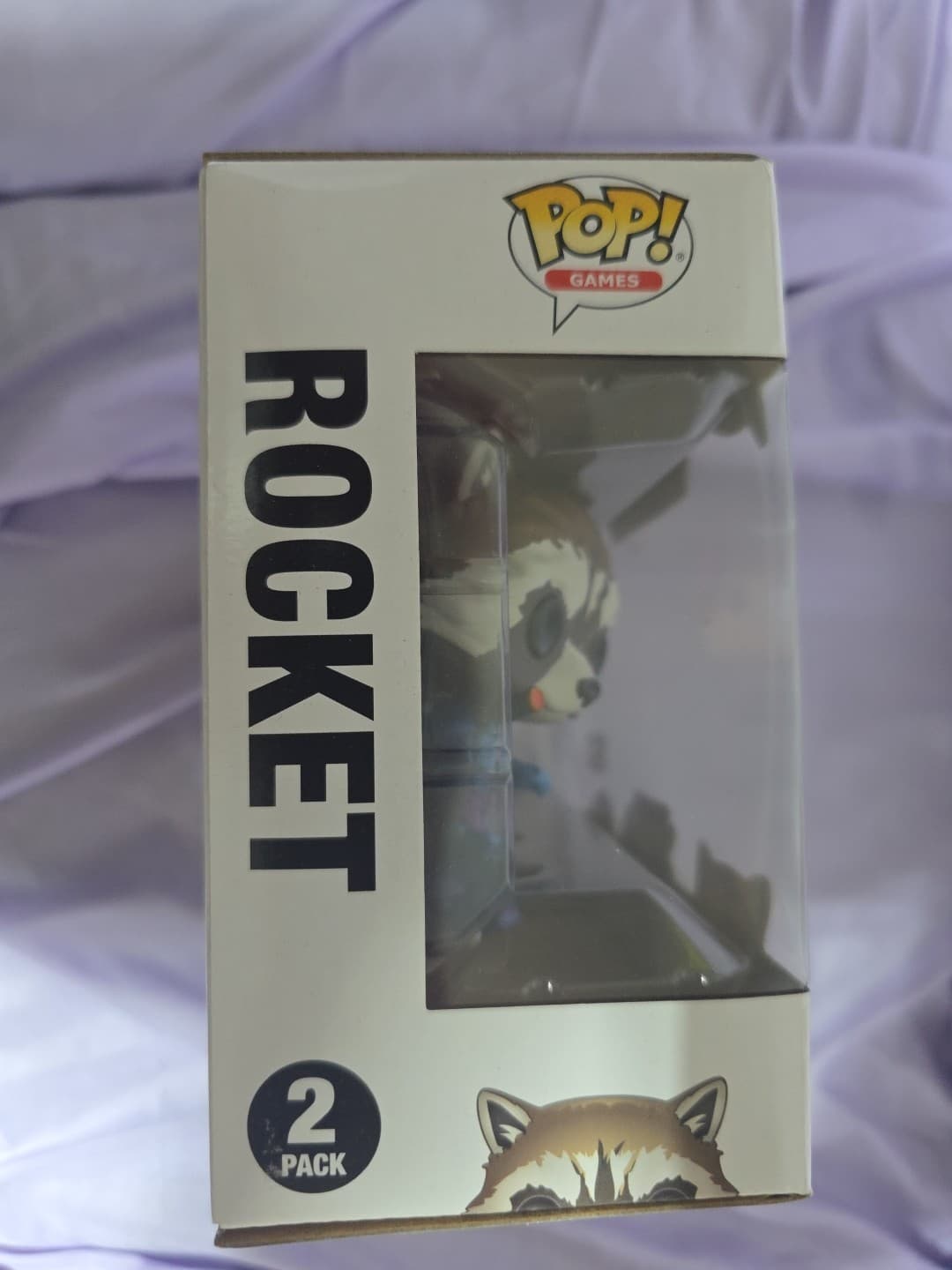 Funko Pop! Vinyl: Marvel - MvC- 2 Pack- Rocket(BUPU)/Megaman(BKGD) - GameStop... - Thumbnail 3