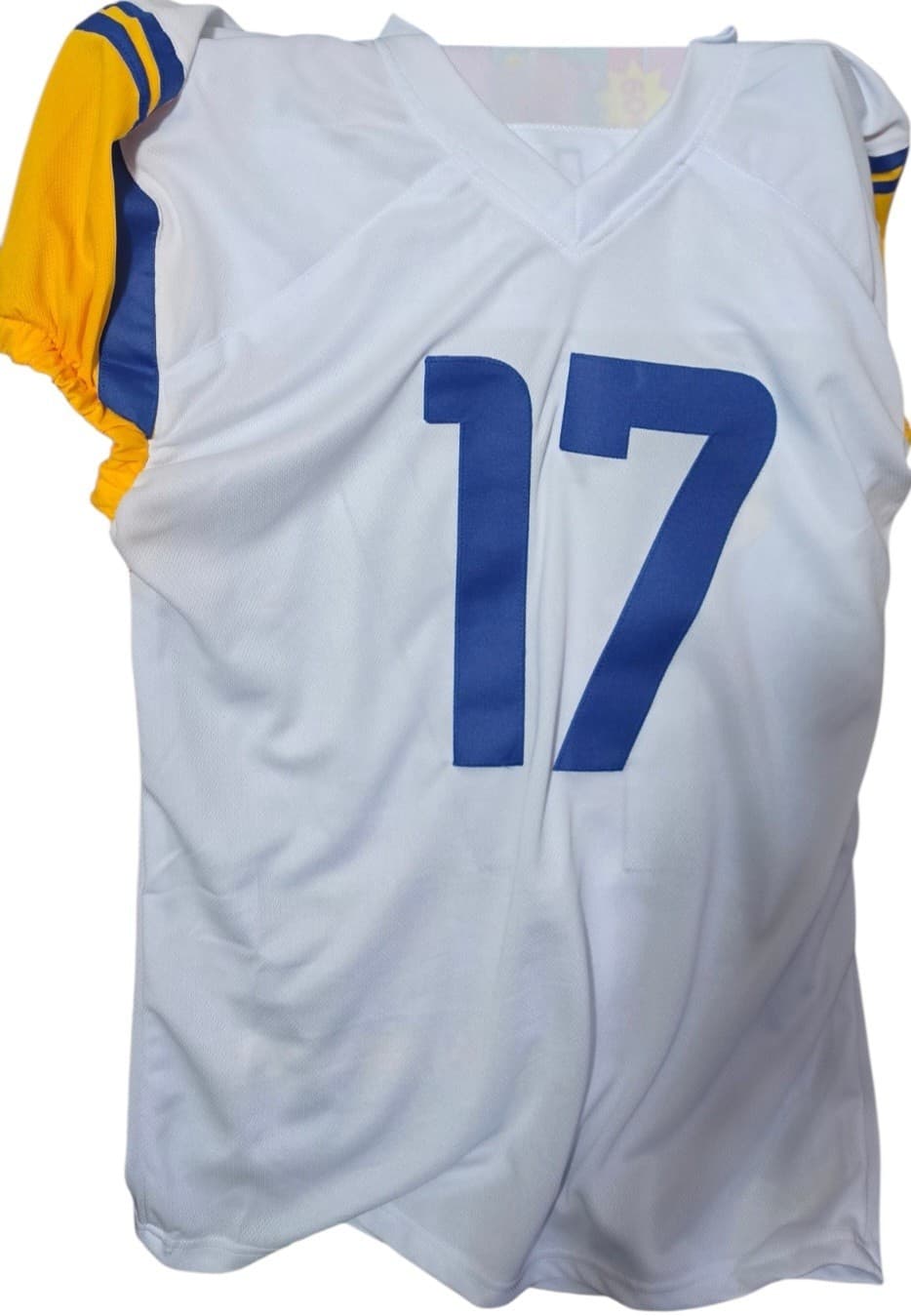 Davante Adams Signed Custom White Jersey Los Angeles Rams - Thumbnail 2