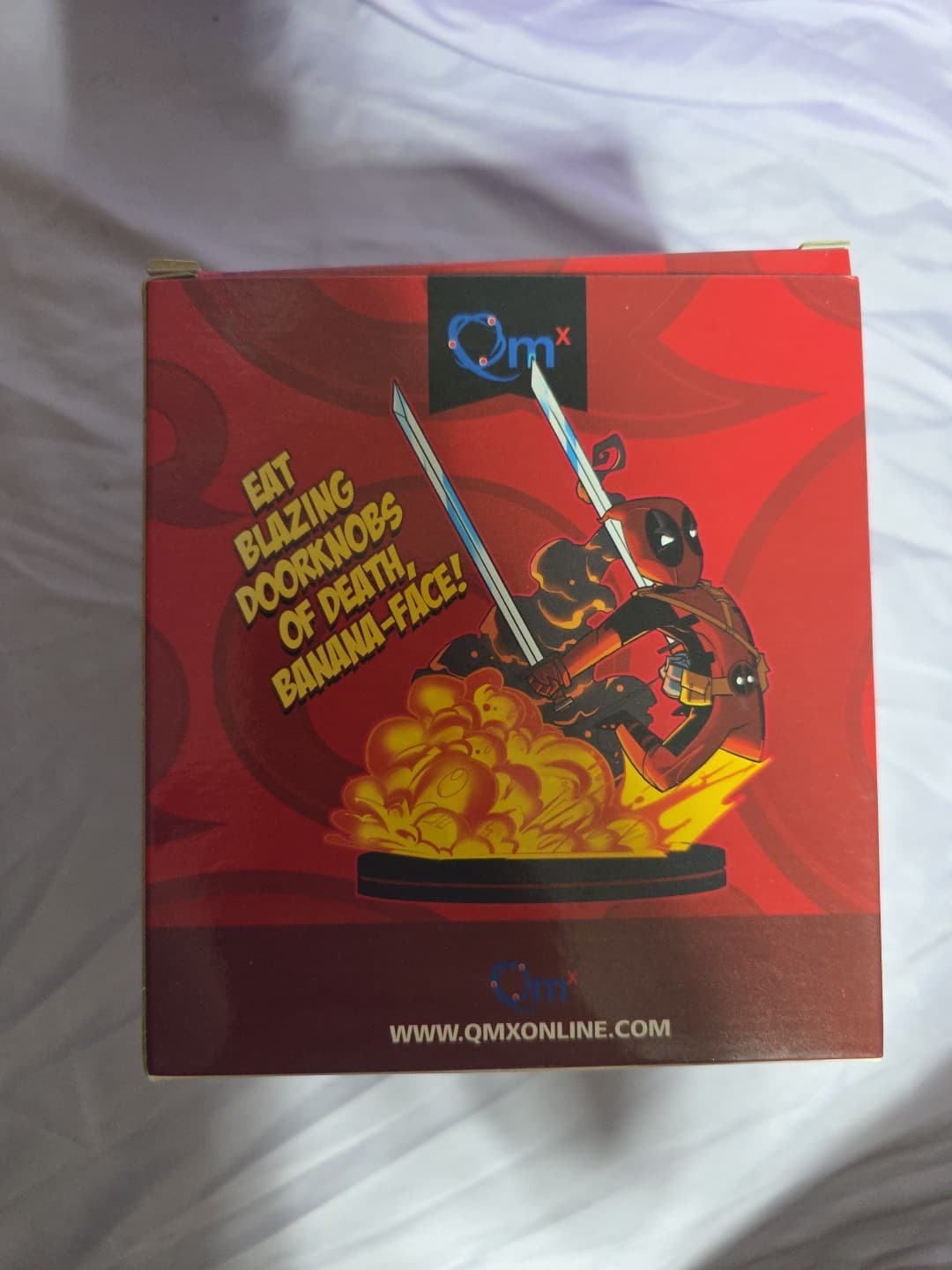Deadpool Figure Loot Crate Quantum Mechanix Q-Fig Marvel Exclusive 2015 - Thumbnail 3