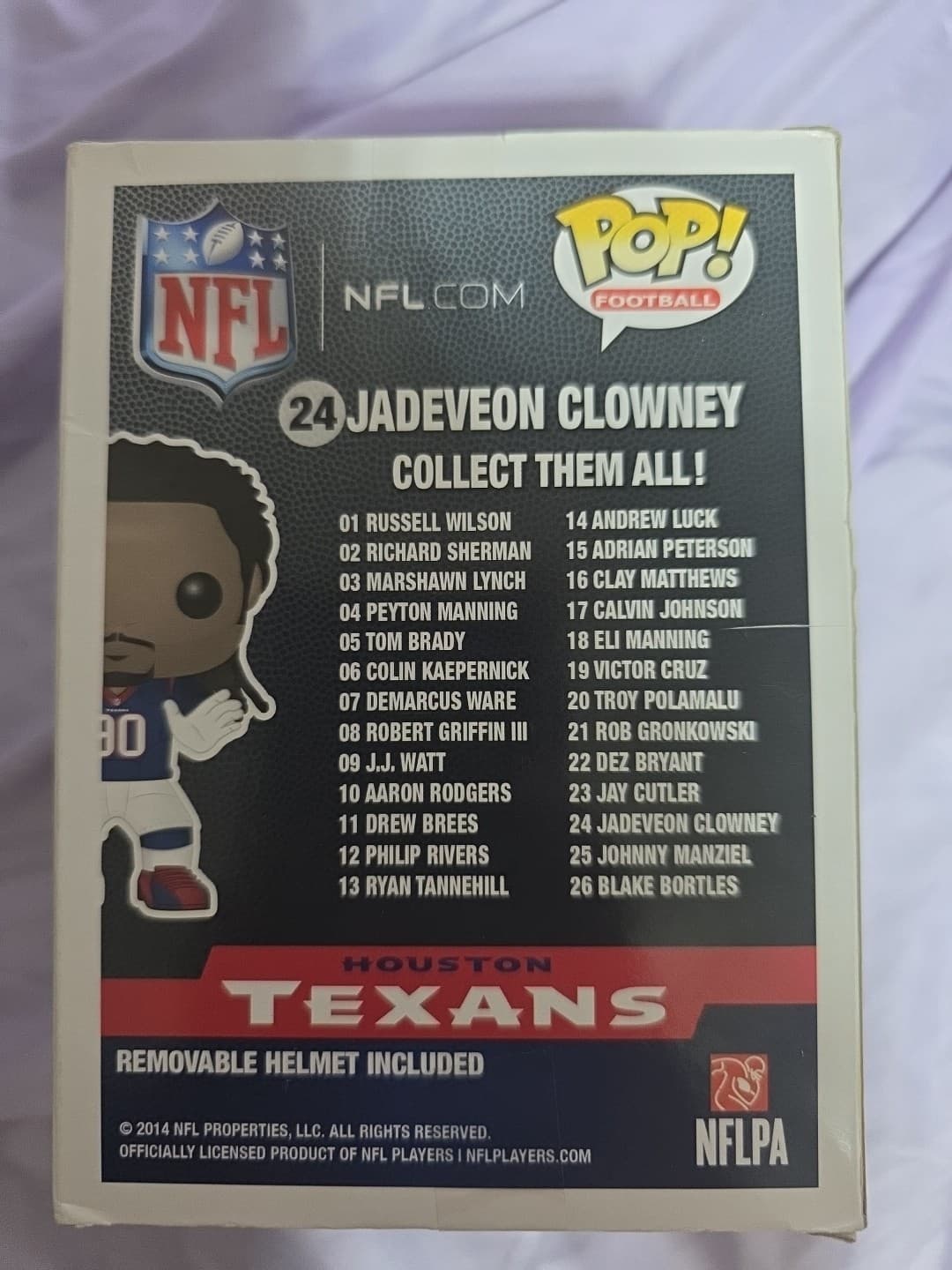 Funko Pop! Vinyl: Jadeveon Clowney #24 - Thumbnail 3