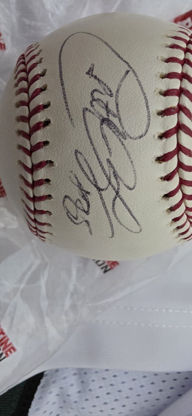 PIRATES YANKEES DODGERS WHITE SOX ESTEBAN LOAIZA SIGNED OML BASEBALL COA - Thumbnail 4
