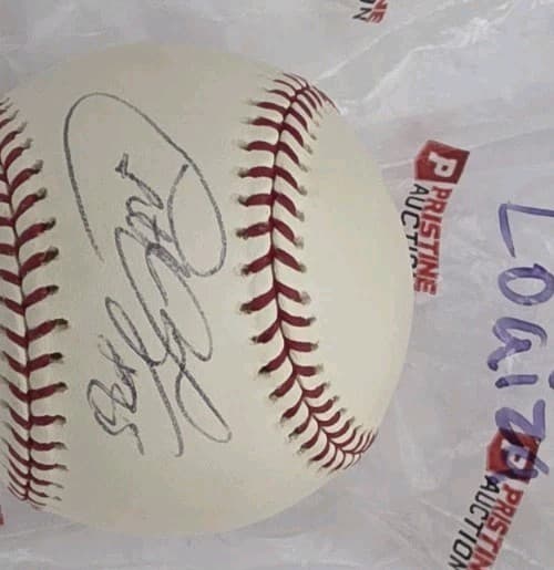 PIRATES YANKEES DODGERS WHITE SOX ESTEBAN LOAIZA SIGNED OML BASEBALL COA - Thumbnail 2