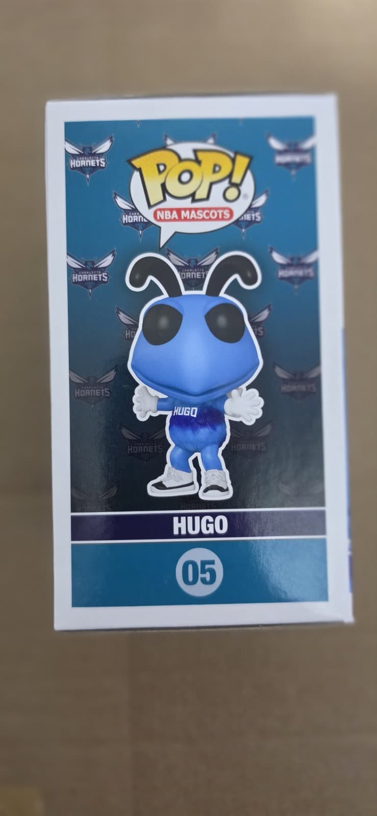 Larry Johnson Autographed Charlotte Hornets Hugo Funko Pop Wilder Tag - Thumbnail 7
