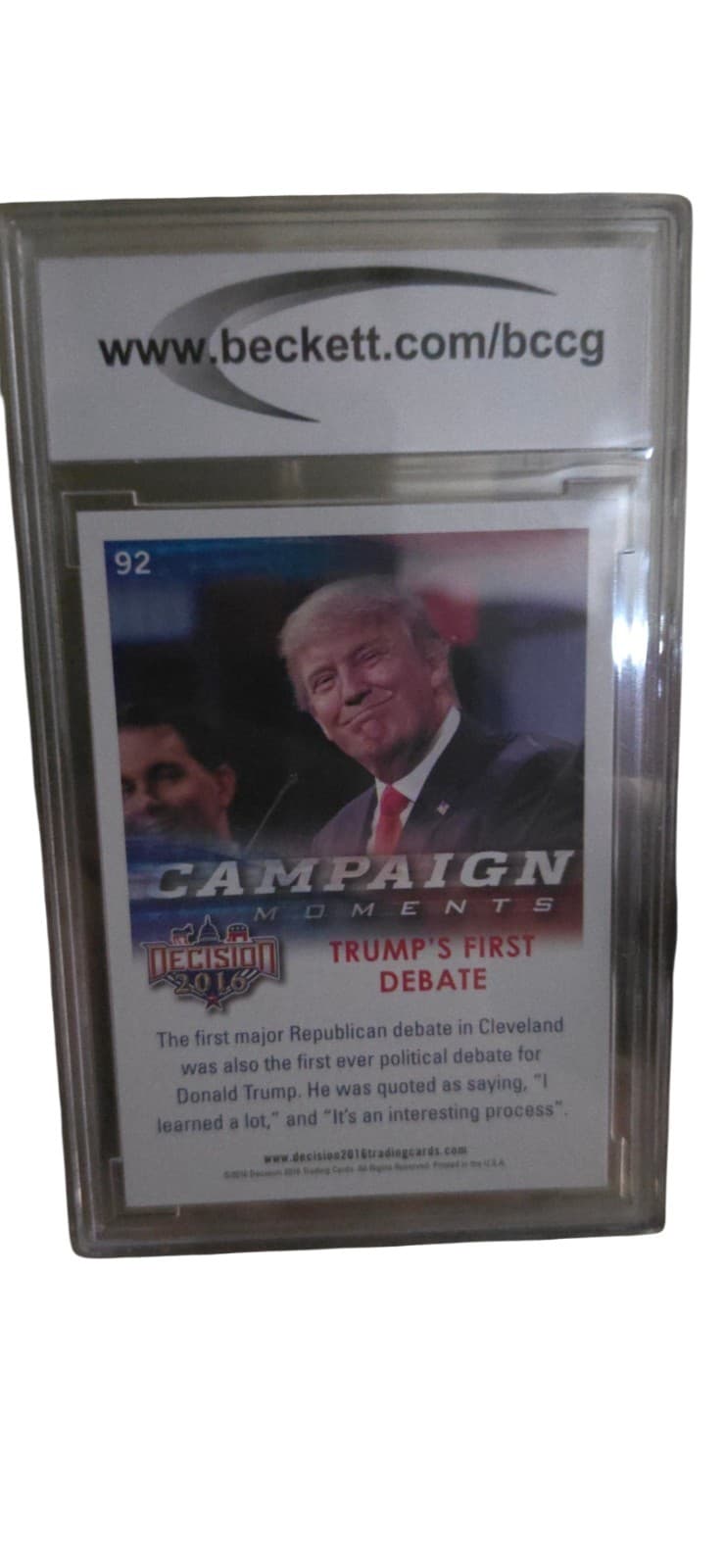 Trump 2016 Decision 9 rating + 2016 Decision sealed Pack - Thumbnail 2