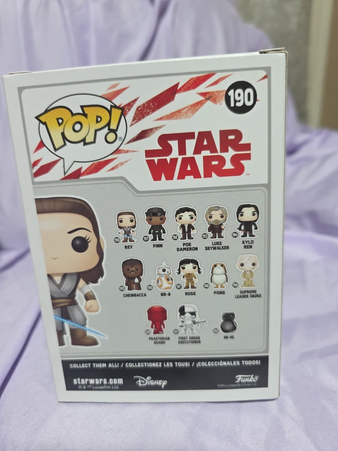 Funko Pop! Vinyl: Star Wars - Rey #190 - Thumbnail 3