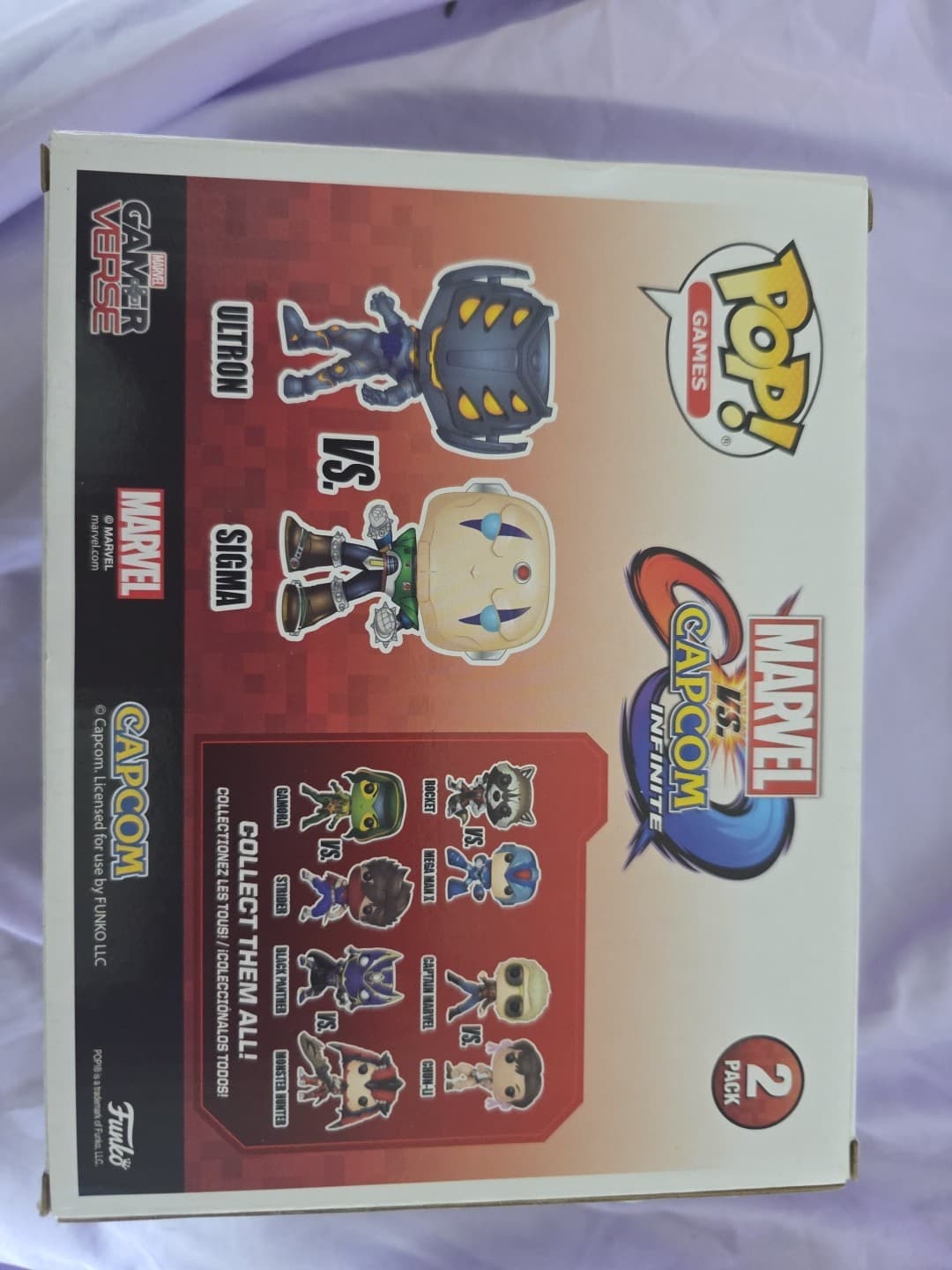 Funko Pop! Vinyl: Marvel - MvC- 2 Pack- Rocket(BUPU)/Megaman(BKGD) - GameStop... - Thumbnail 5
