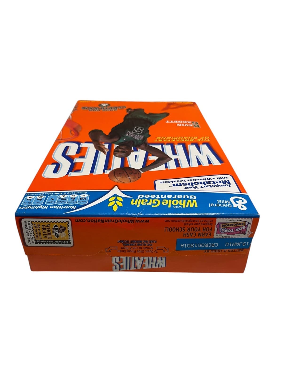 2008 NBA Champion Kevin Garnet Wheaties Box January 10, 2019 - Thumbnail 3