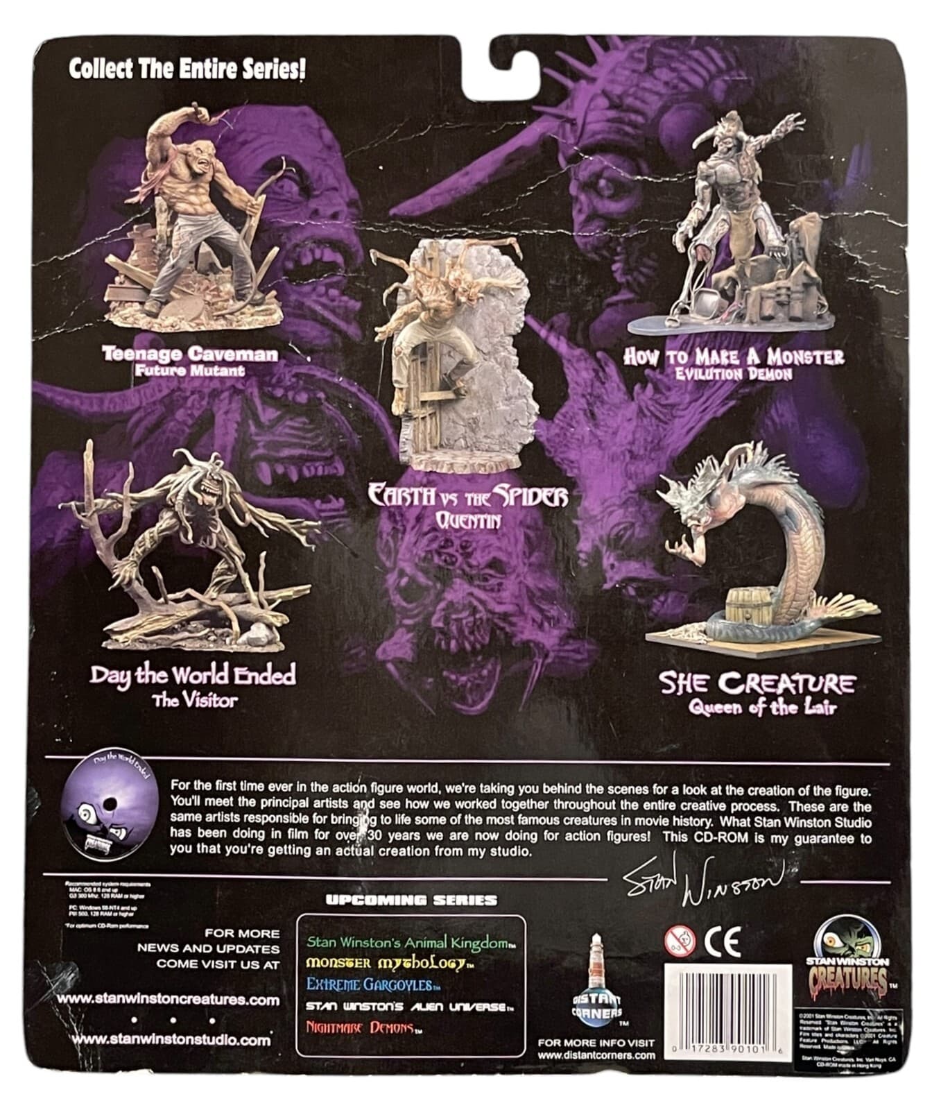 Stan Winston Creature Features Day The World Ended The VISITOR Action Figure - Thumbnail 2