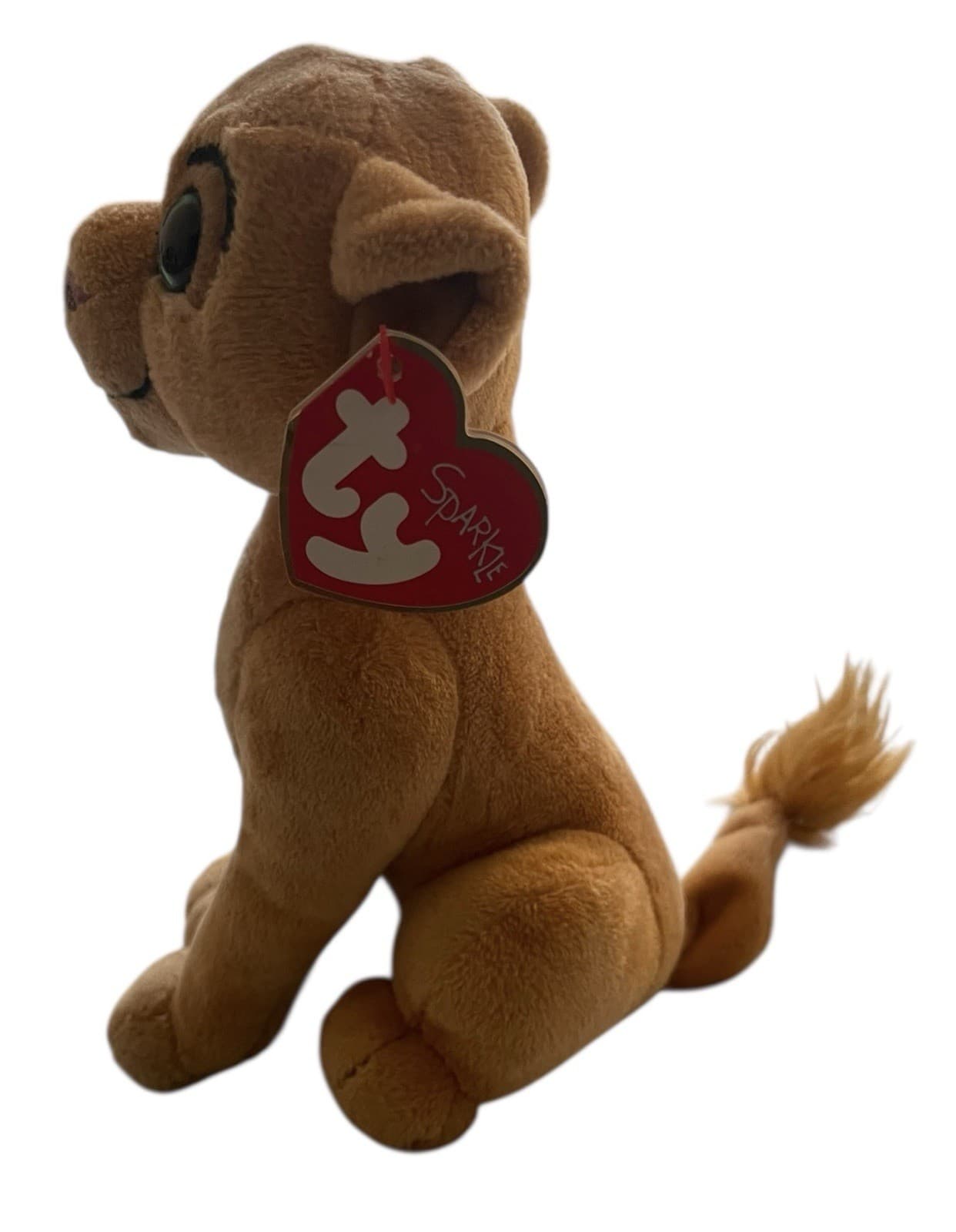 Disney Ty Sparkle Beanie Baby 7" Nala From Lion King Plush Animal 2019 - Thumbnail 2