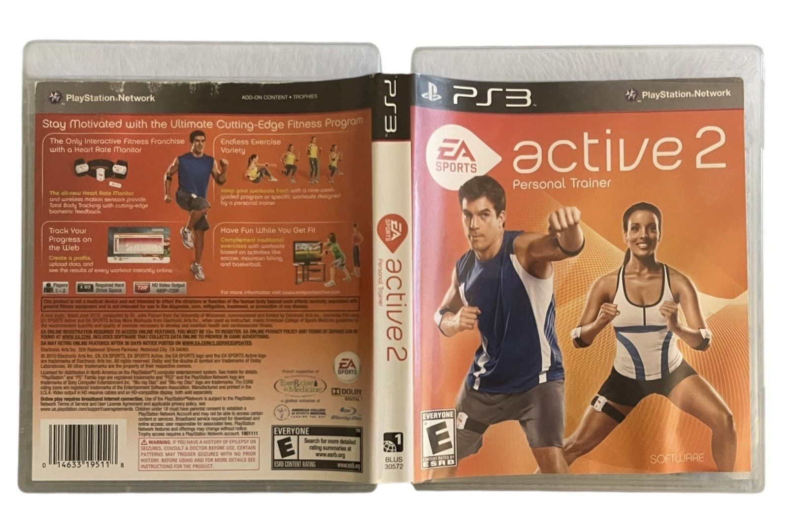 EA SPORTS ACTIVE 2 Personal Trainer PlayStation 3 PS3 COMPLETE Exercise Workout - Thumbnail 4
