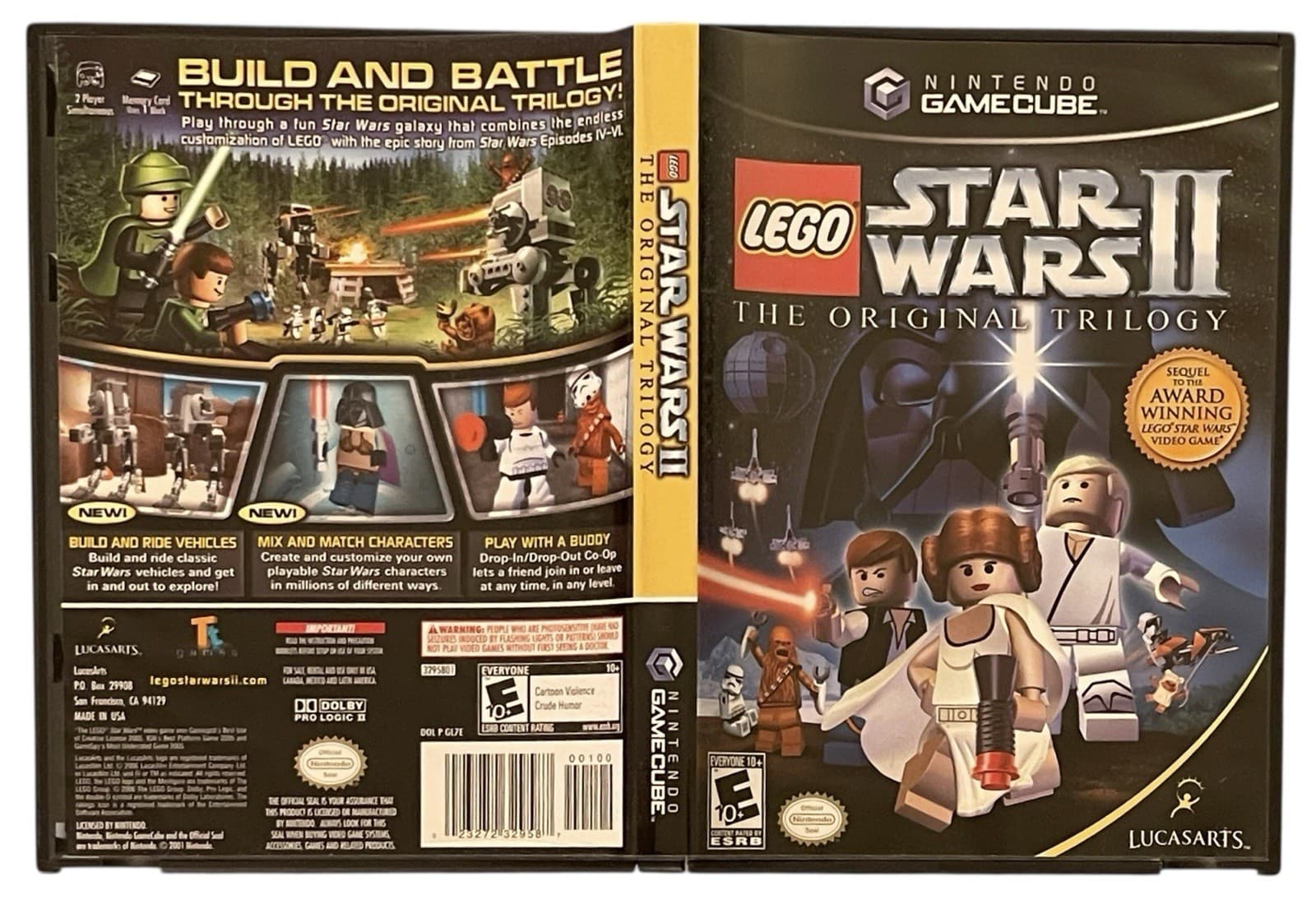 LEGO Star Wars II Original Trilogy - Nintendo Gamecube - Complete - Thumbnail 7