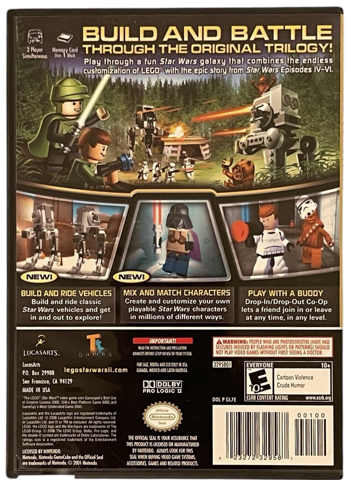 LEGO Star Wars II Original Trilogy - Nintendo Gamecube - Complete - Thumbnail 6