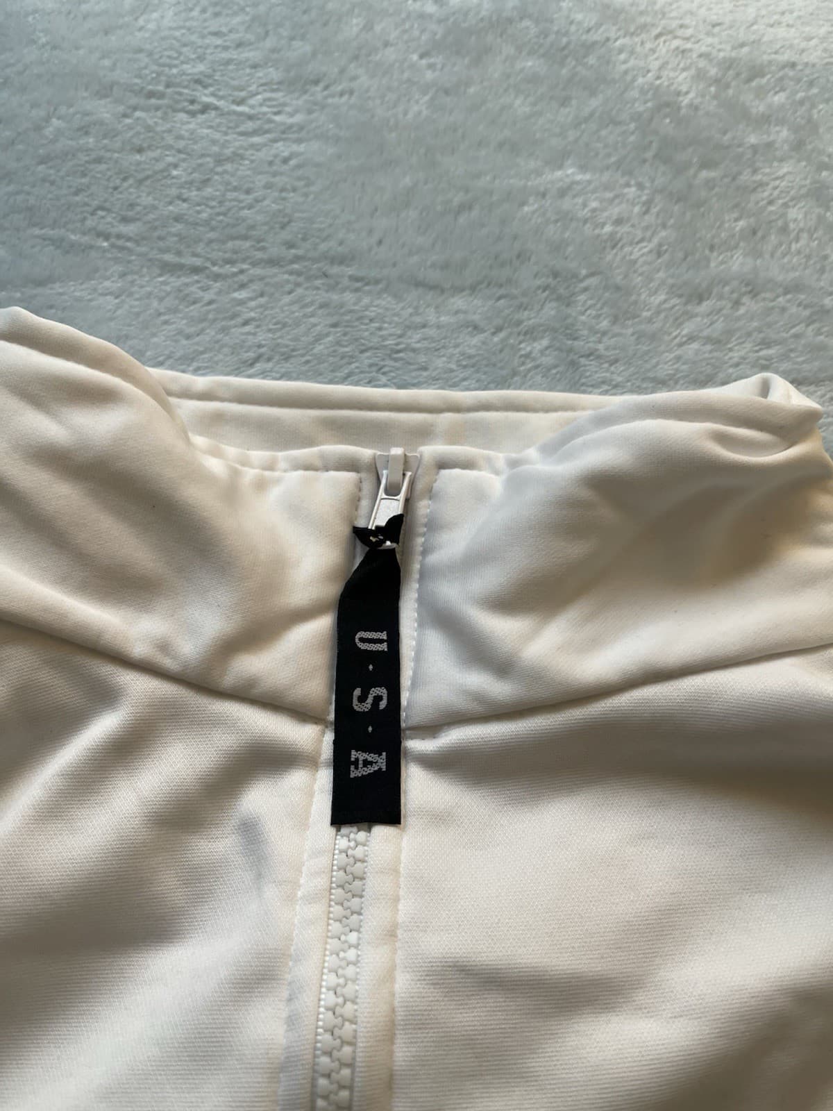 Team USA Track Jacket Extra Large XL Olympic Committee White Full Zip Vintage M4 - Thumbnail 2
