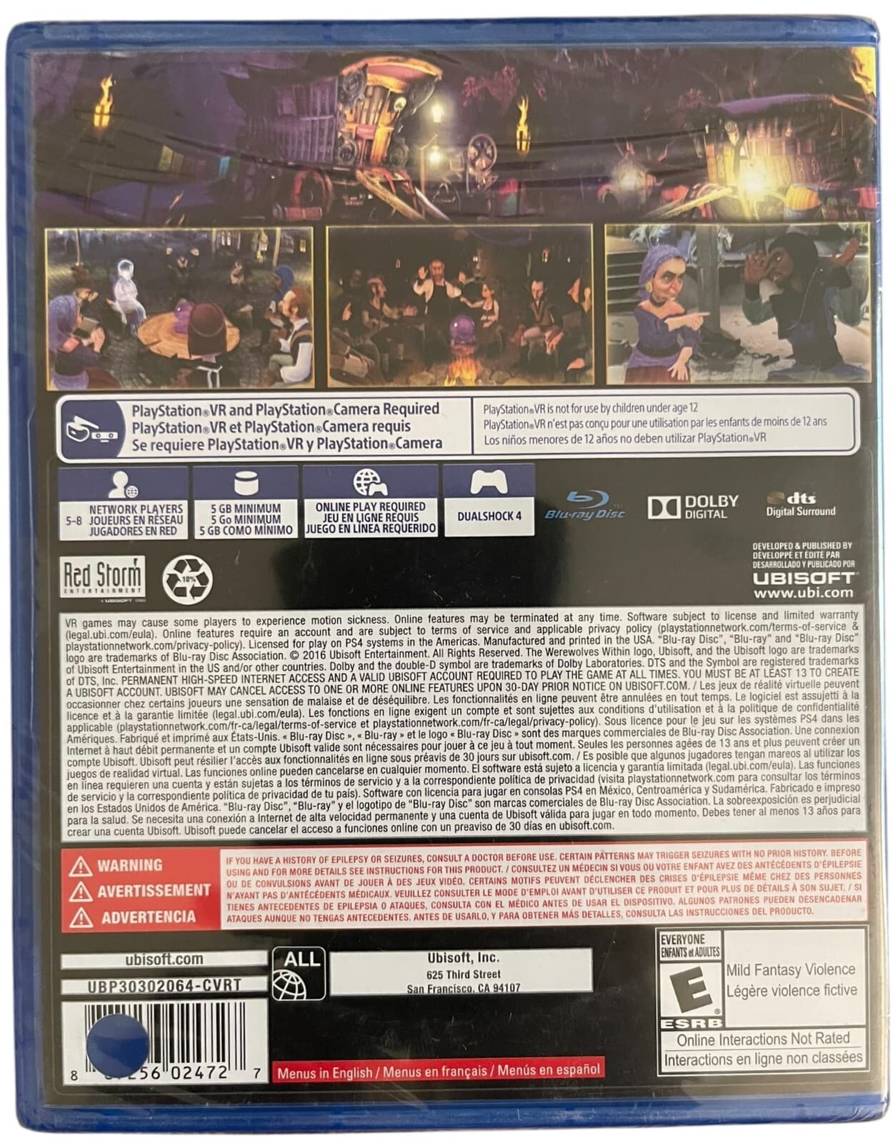 Werewolves Within PS4 - Sony PlayStation 4 VR ( 5-8 Player ) New & Sealed - Thumbnail 2