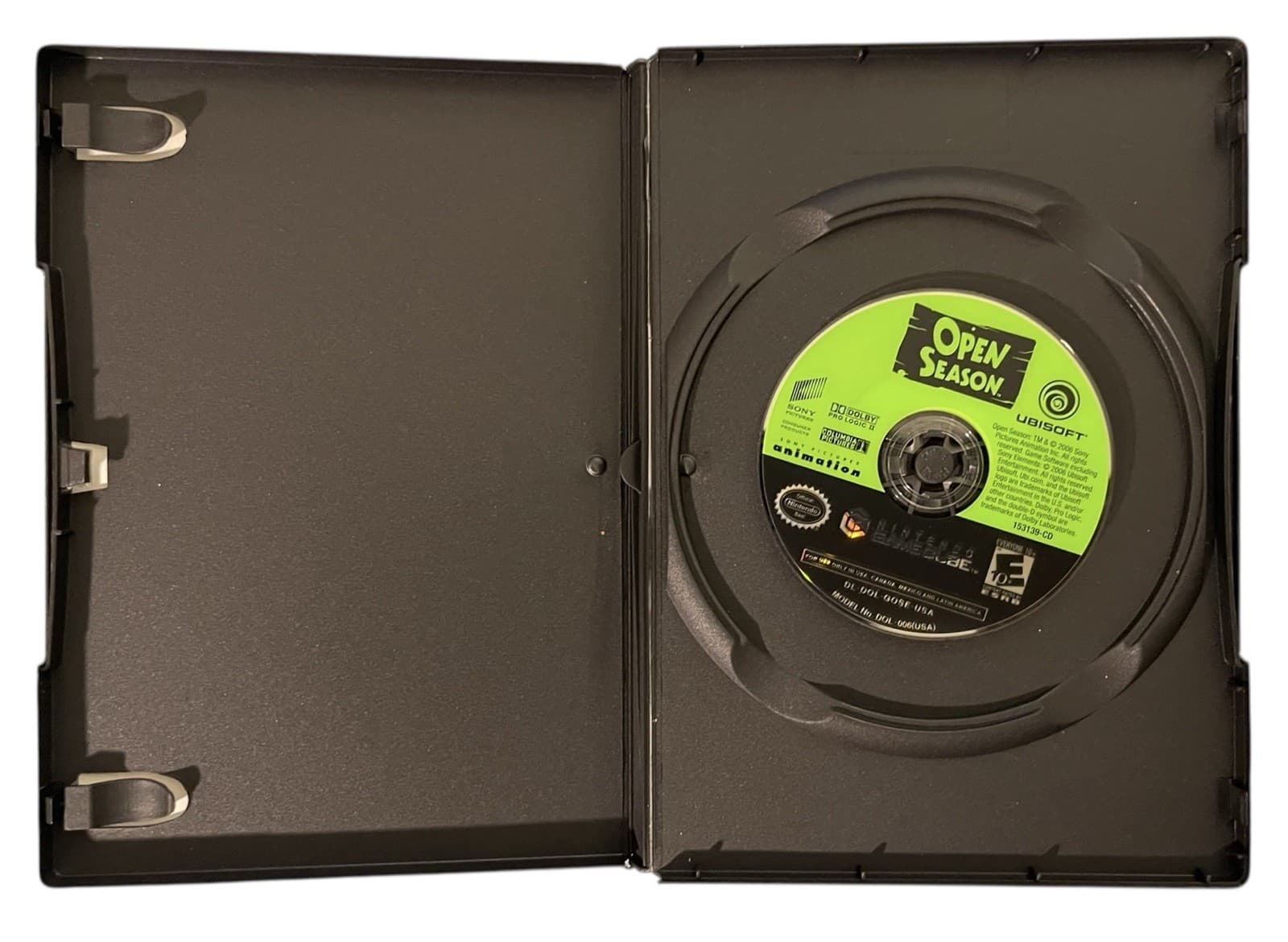 Open Season 2006 Nintendo Gamecube Game - No Manual - Thumbnail 2