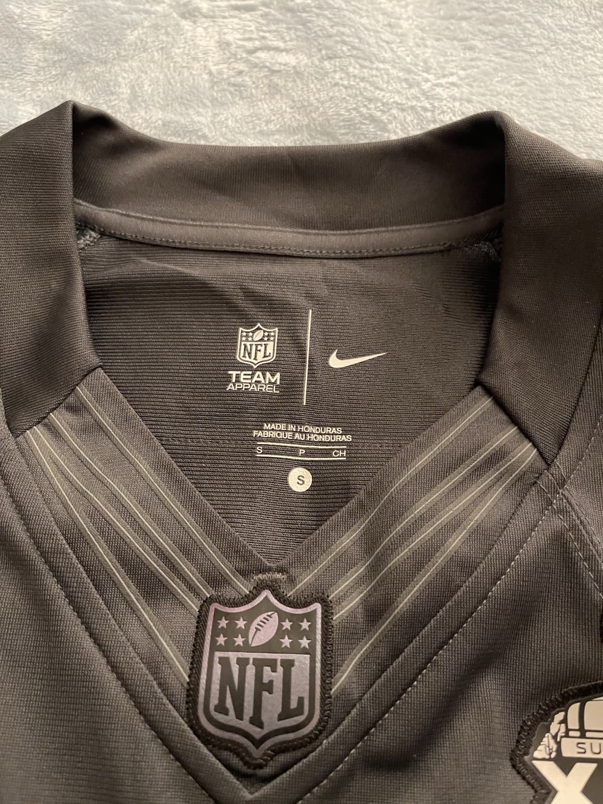 Nike NFL Superbowl XLIX 49 Limited Edition Dark Grey Commemorative Jersey Small - Thumbnail 6