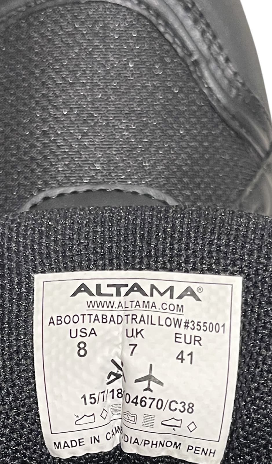 Altama 355001 Men Aboottabad Low Quick Dry Black Tactical Running Shoes New 8 - Thumbnail 10