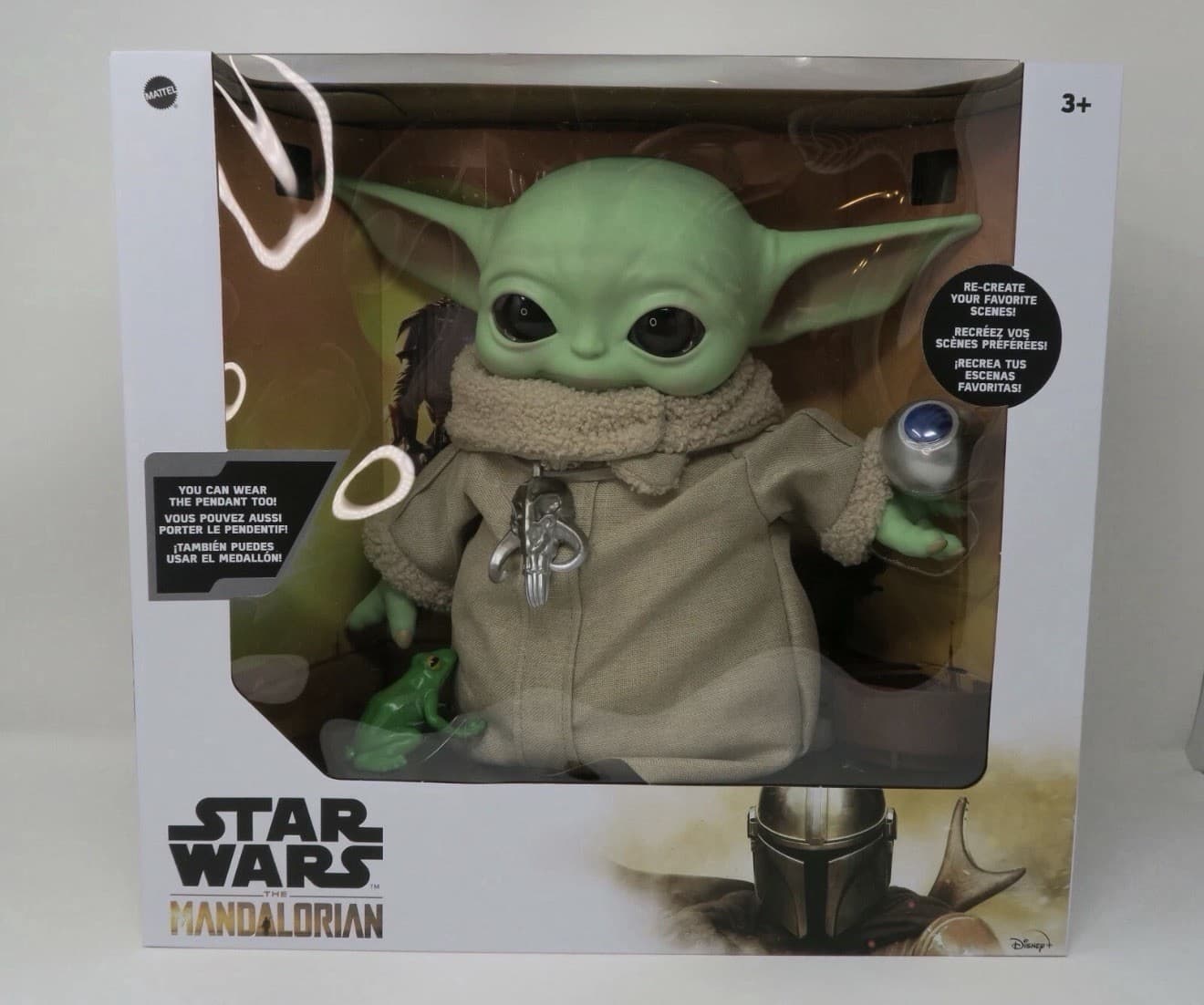 Mattel Star Wars THE MANDALORIAN The Child Baby Yoda Grogu Costco Exclusive NIB - Thumbnail 7