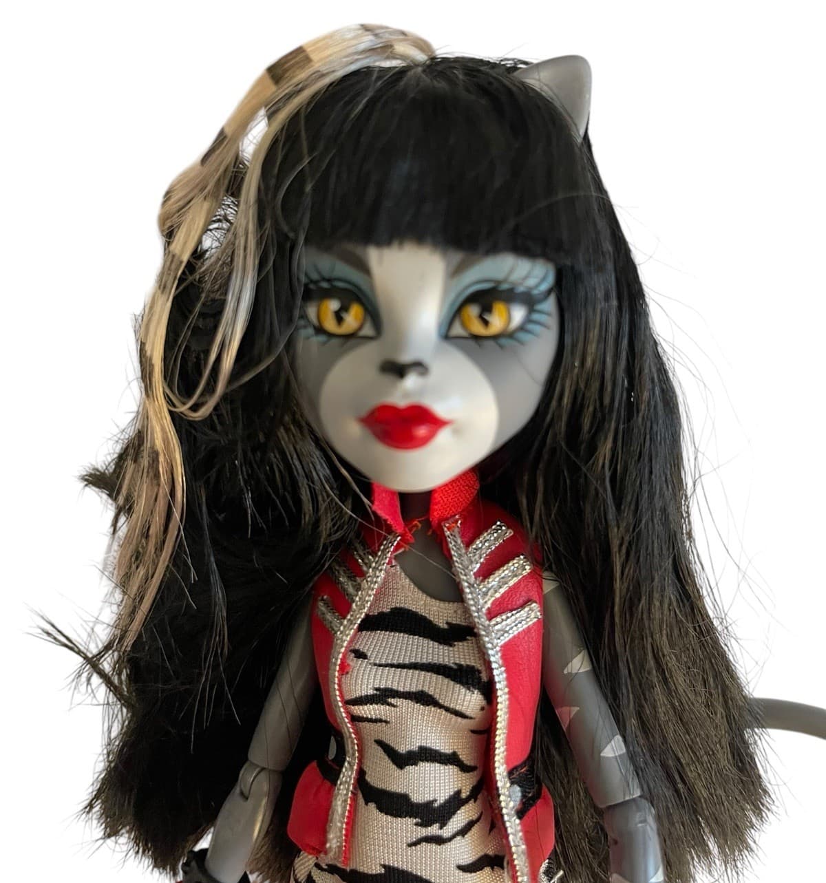 Monster High Purrsephone Wear Cat Sister Signature 1st wave Toys R Us Exclusive - Thumbnail 3