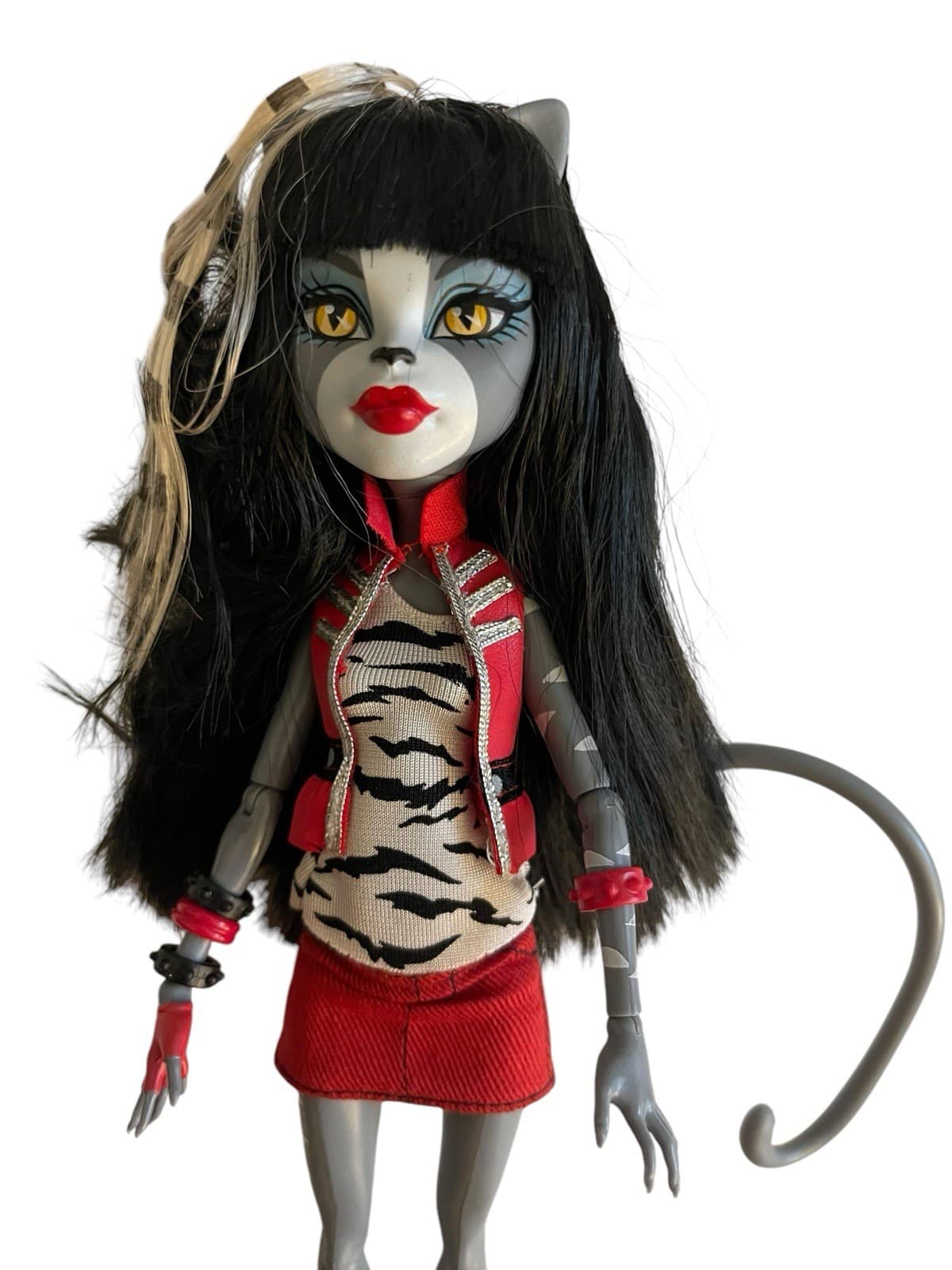 Monster High Purrsephone Wear Cat Sister Signature 1st wave Toys R Us Exclusive - Thumbnail 2